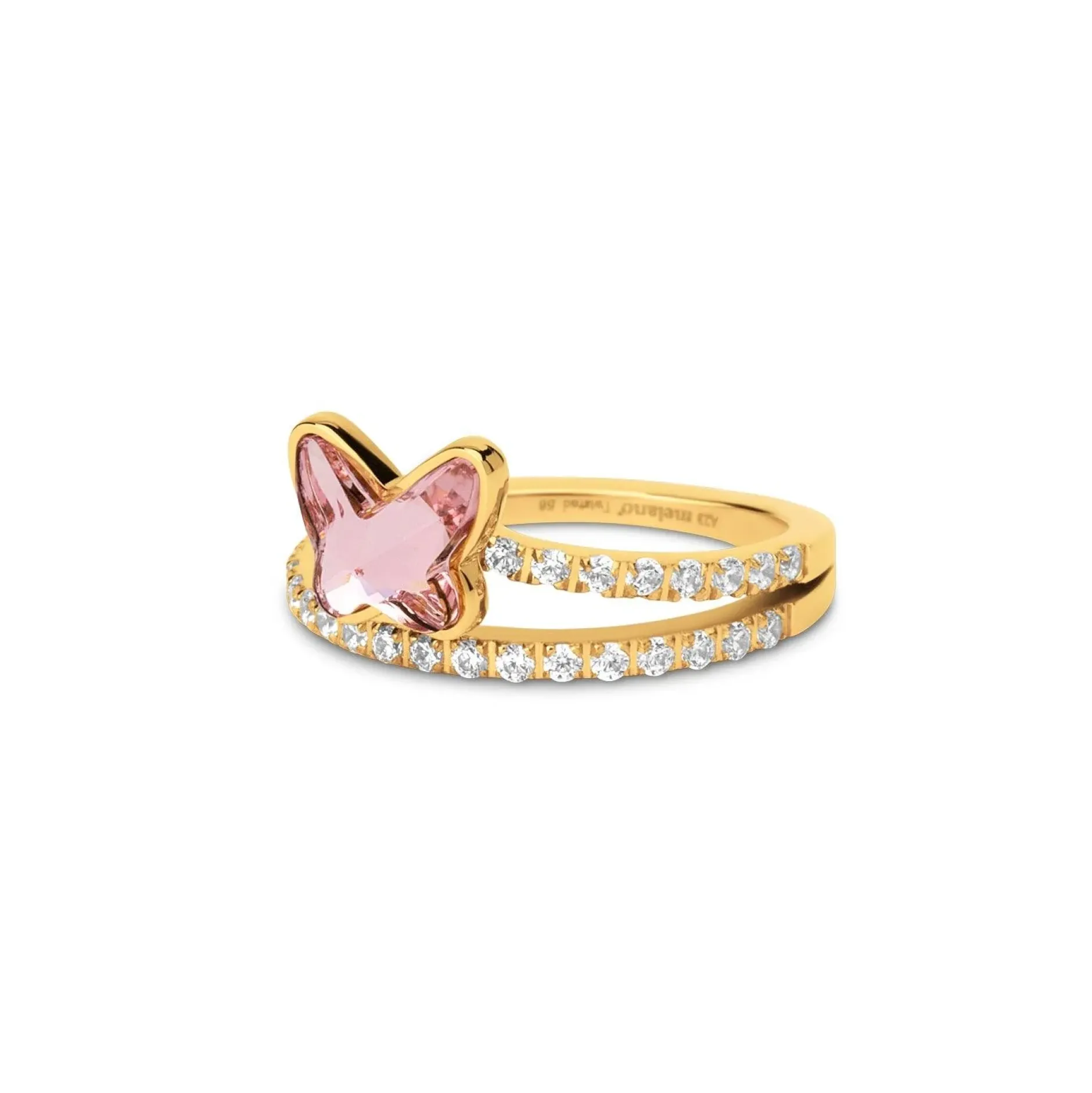 Discount Melano Jewelry Melano Twisted Time To Be A Butterfly Ring Set