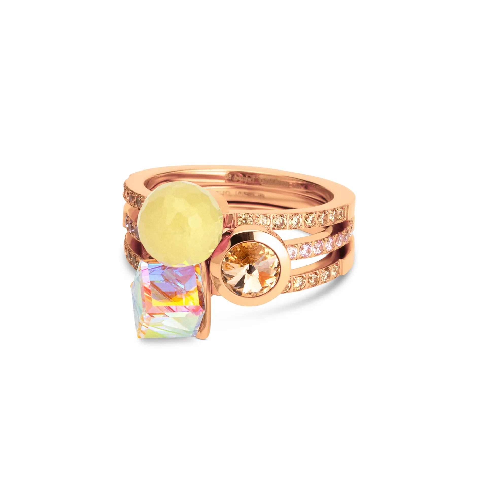 Outlet Melano Jewelry Melano Twisted Tropical Summer Ringen Set
