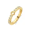 Sale Melano Jewelry Melano Twisted Wave CZ Ring