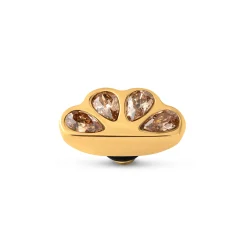 Clearance Melano Jewelry Melano Twisted Wedge Steentje