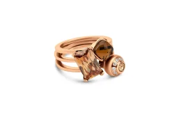 Online Melano Jewelry Melano Twisted Whole Lotta Donut Ringen Set |