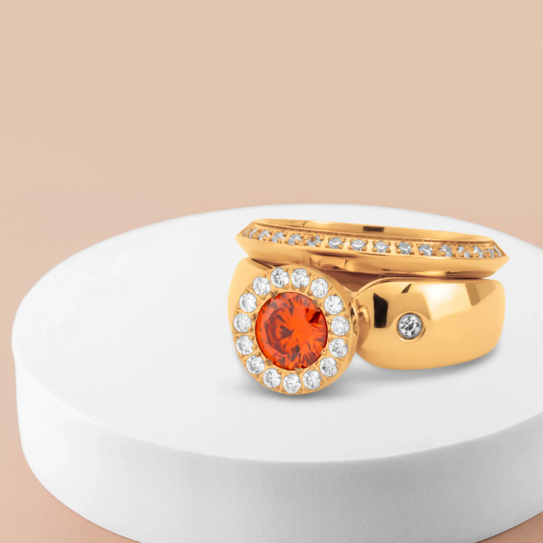 New Melano Jewelry Melano Vivid & Friends Fruity Summer Ringen Set