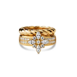 New Melano Jewelry Melano Vivid & Friends Gingerbread Glam Ringen Set
