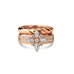 New Melano Jewelry Melano Vivid & Friends Gingerbread Glam Ringen Set