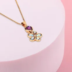 Clearance Melano Jewelry Melano Vivid & Friends Sugar Blossom Ketting Set |