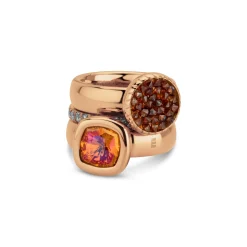 Fashion Melano Jewelry Melano Vivid & Friends Sunset Ringen Set