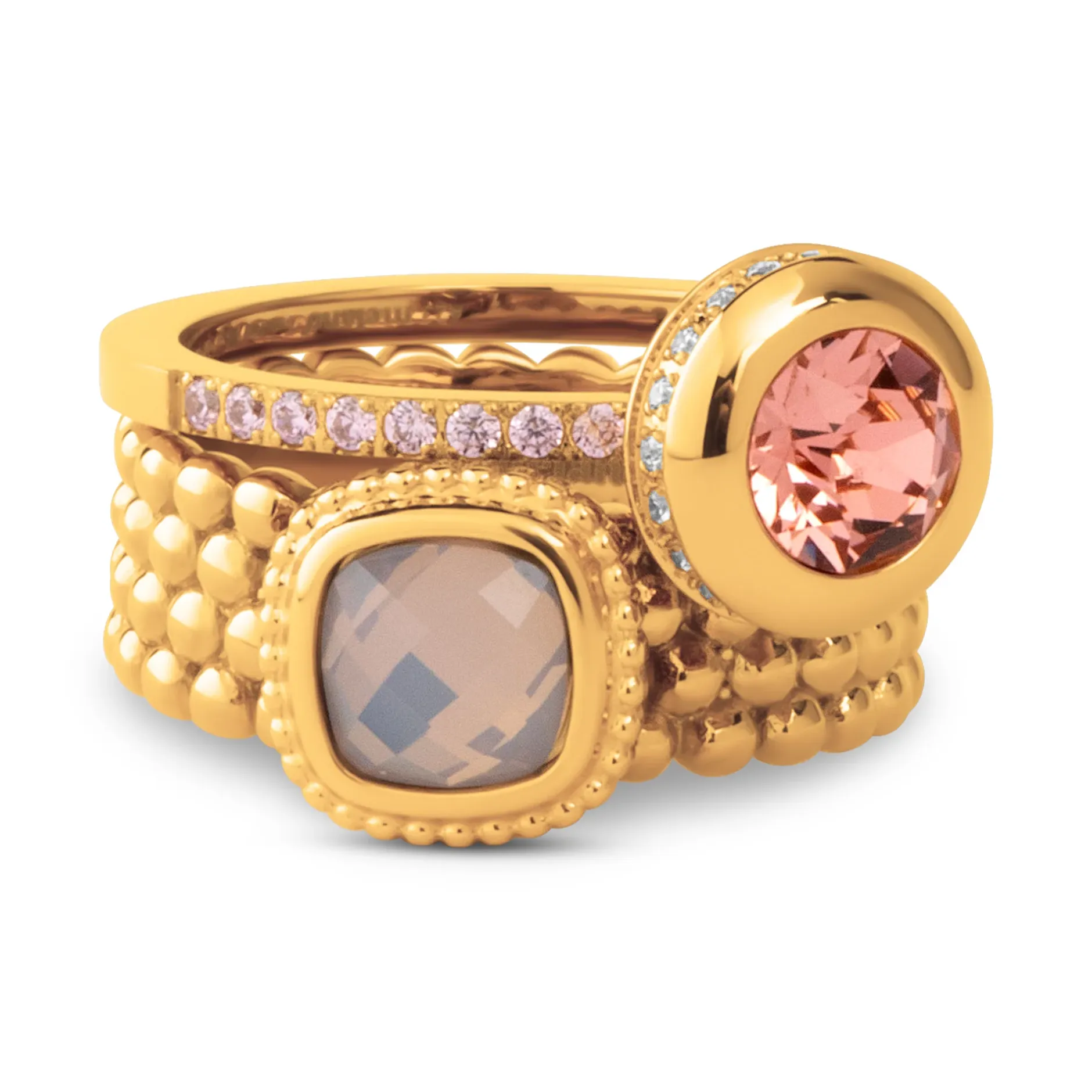Fashion Melano Jewelry Melano Vivid & Twisted Blossom Dream Ringen Set