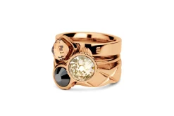 Sale Melano Jewelry Melano Vivid & Twisted Fancy Roll Ringen Set |