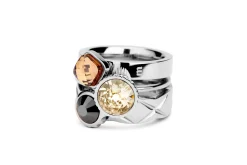 Sale Melano Jewelry Melano Vivid & Twisted Fancy Roll Ringen Set |