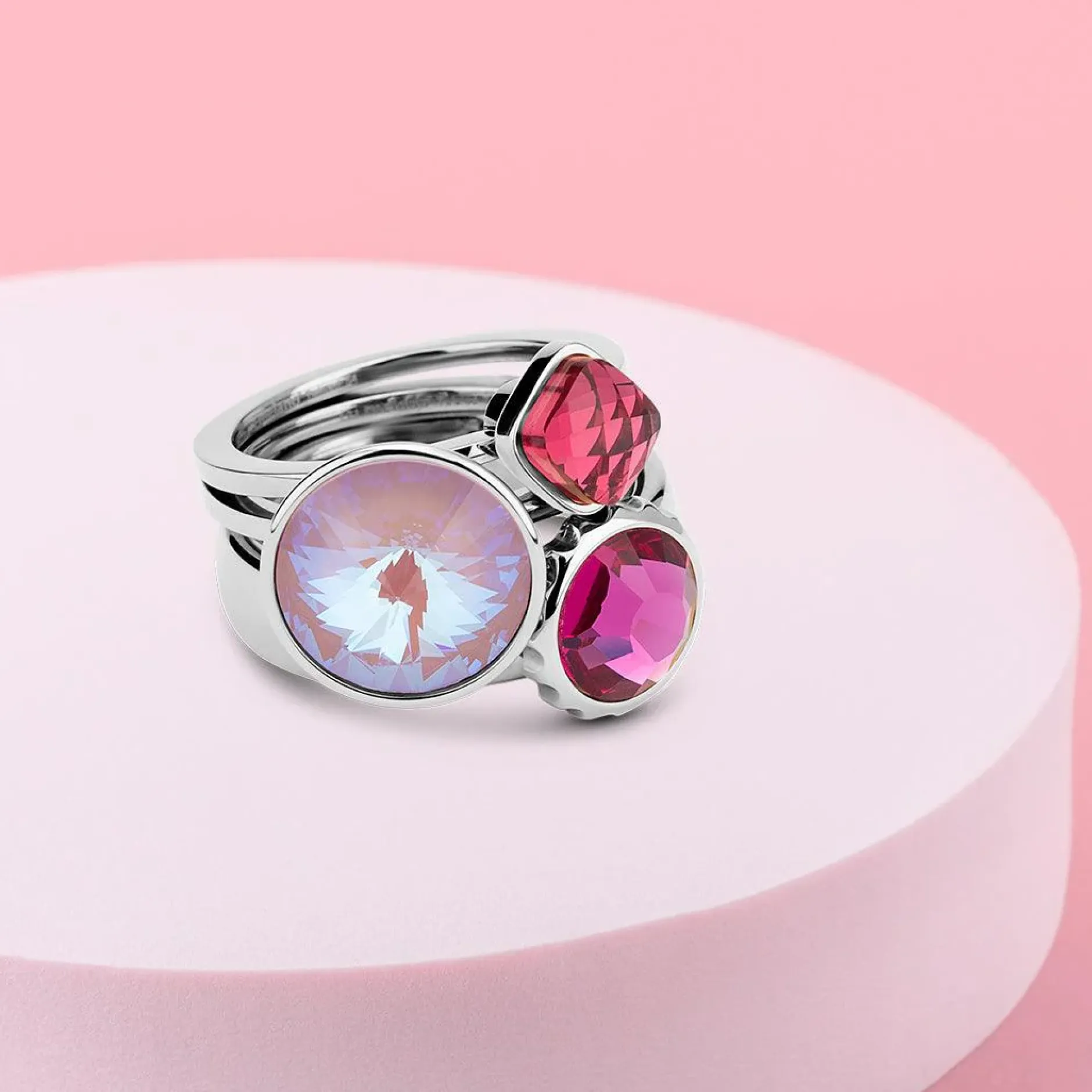 Discount Melano Jewelry Melano Vivid & Twisted Fruit Jelly Ringen Set |