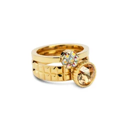 New Melano Jewelry Melano Vivid & Twisted Happy Cake Ringen Set |
