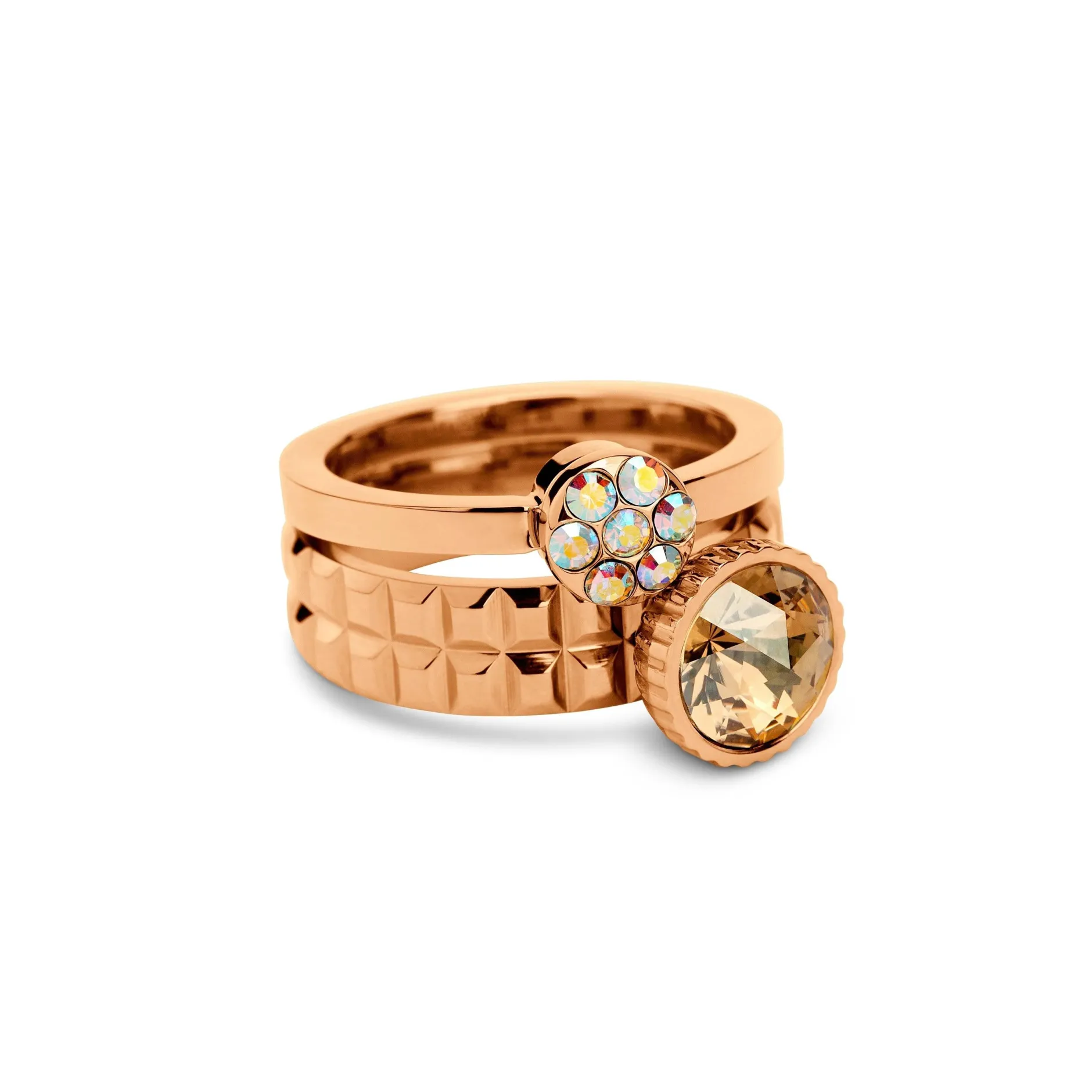 New Melano Jewelry Melano Vivid & Twisted Happy Cake Ringen Set |