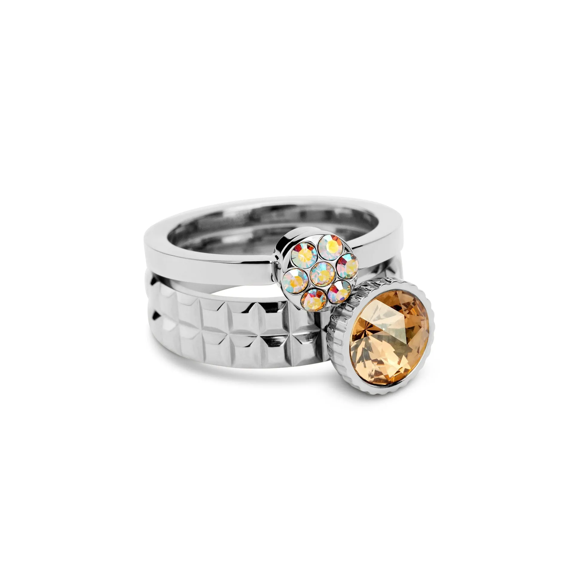 New Melano Jewelry Melano Vivid & Twisted Happy Cake Ringen Set |