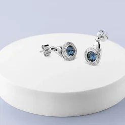 Fashion Melano Jewelry Melano Vivid Aqua Splash Oorbellen Set