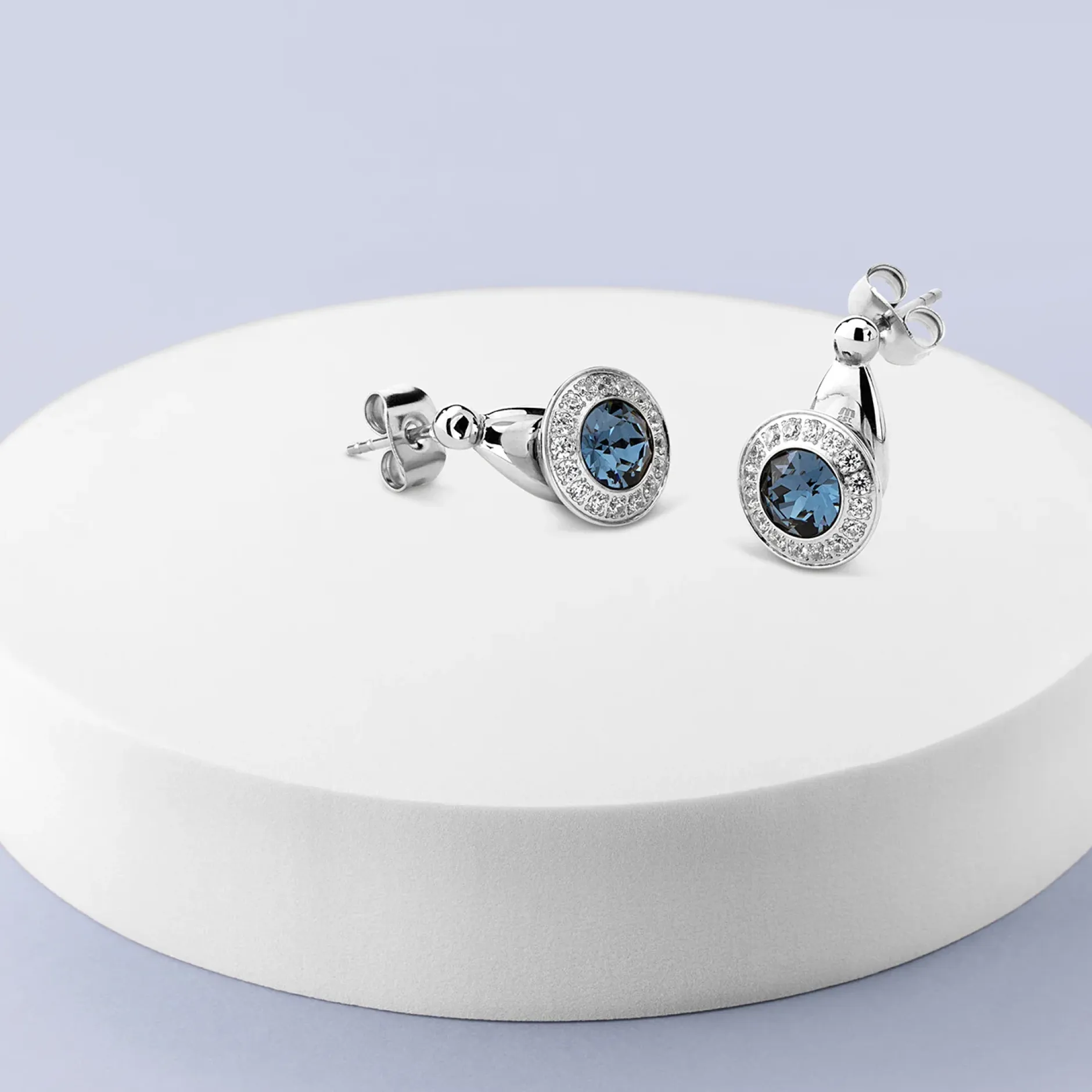 Fashion Melano Jewelry Melano Vivid Aqua Splash Oorbellen Set