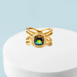Online Melano Jewelry Melano Vivid Autumn Elegance Ring Set