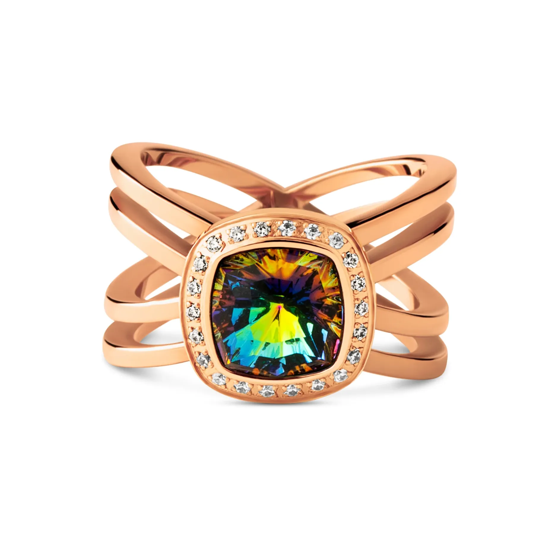 Online Melano Jewelry Melano Vivid Autumn Elegance Ring Set
