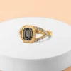 Fashion Melano Jewelry Melano Vivid Behind Grey Eyes Ring Set