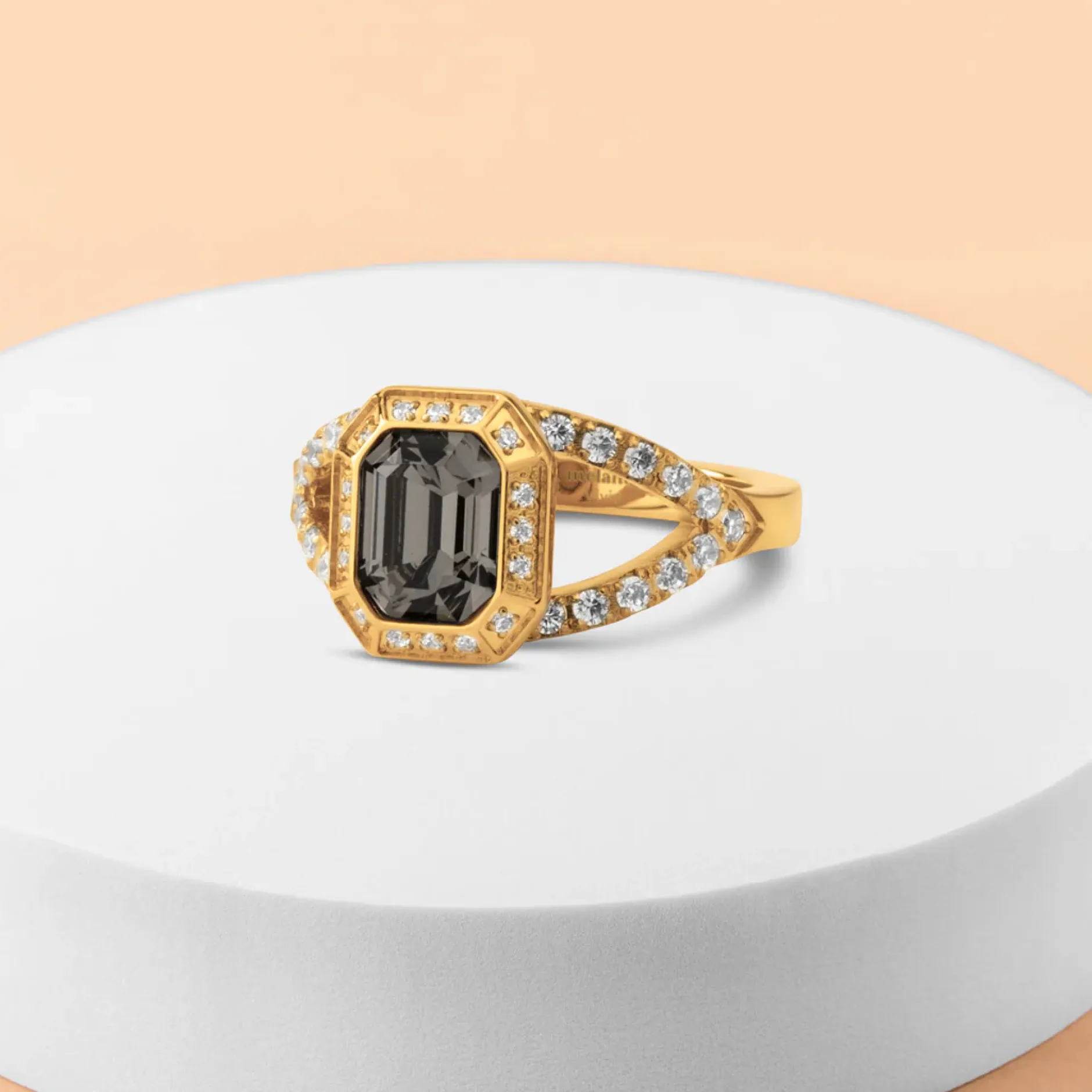 Fashion Melano Jewelry Melano Vivid Behind Grey Eyes Ring Set