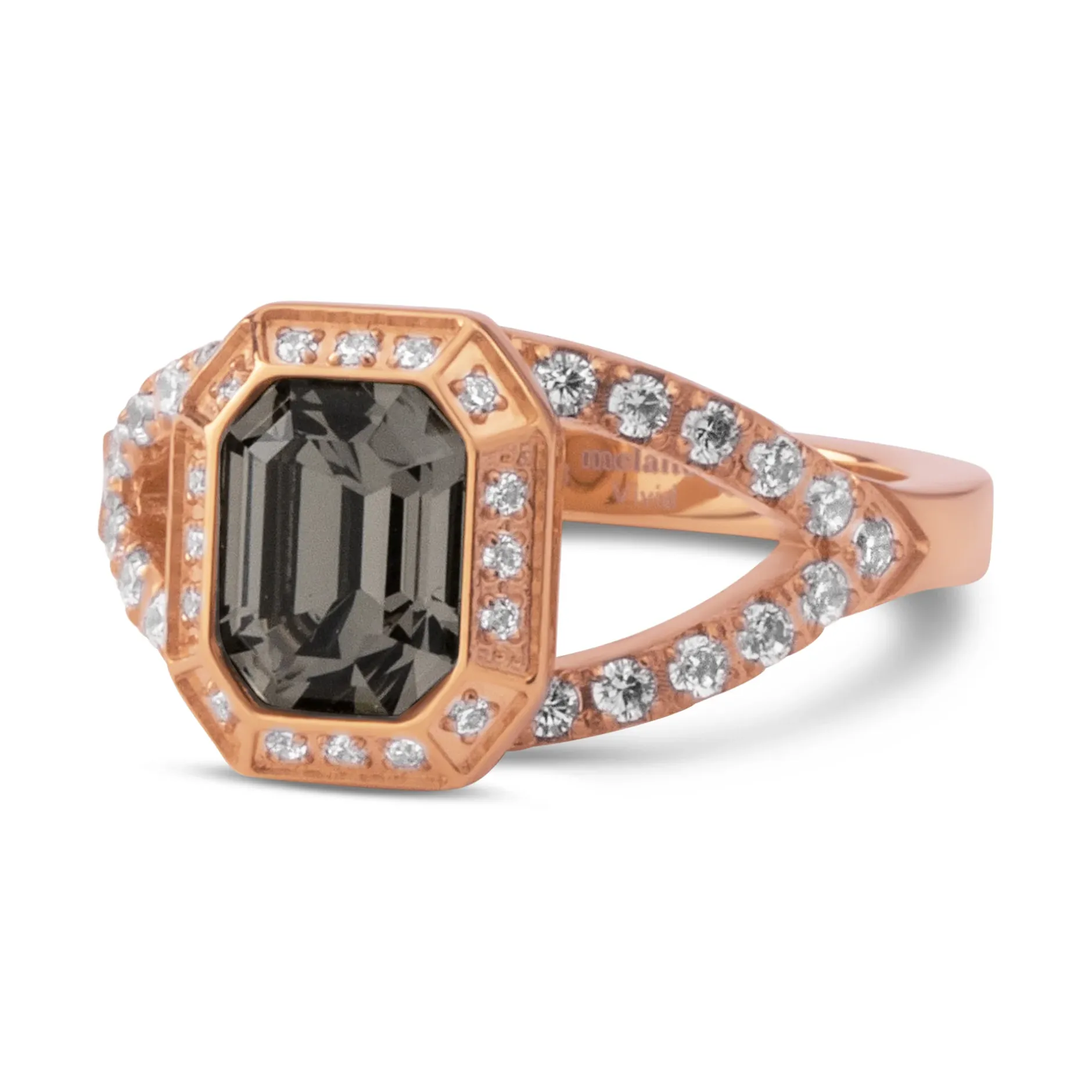 Fashion Melano Jewelry Melano Vivid Behind Grey Eyes Ring Set