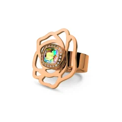 Clearance Melano Jewelry Melano Vivid Blooming Rose Ring Set