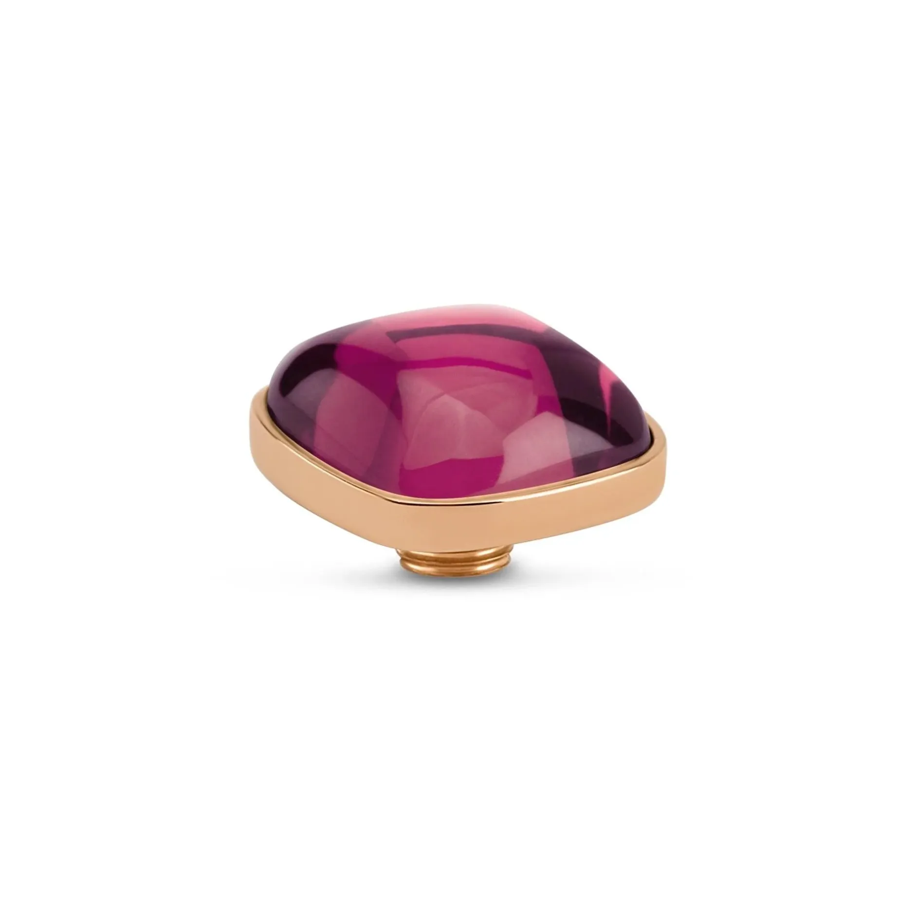 Online Melano Jewelry Melano Vivid Bulb Square Steentje |