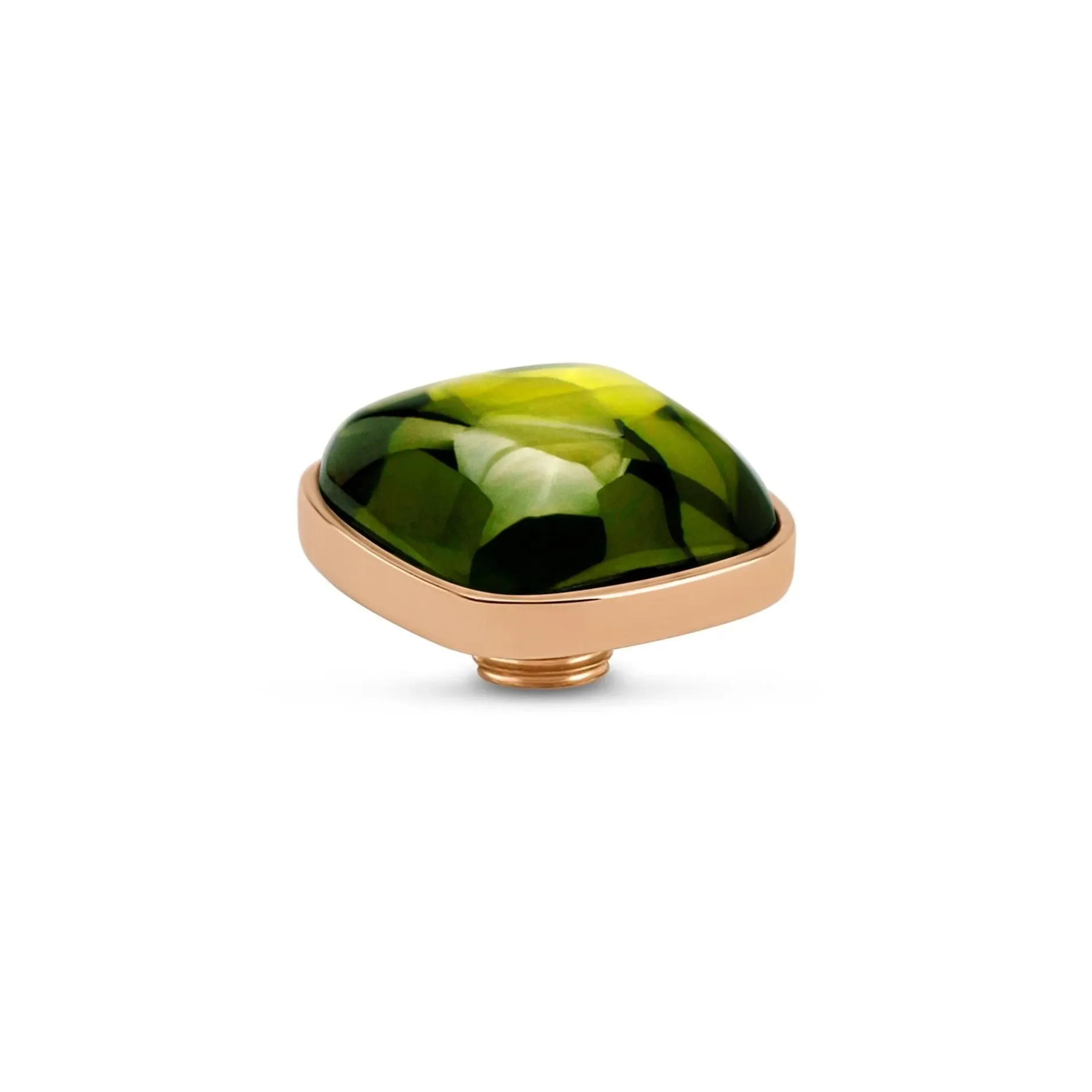 Online Melano Jewelry Melano Vivid Bulb Square Steentje |