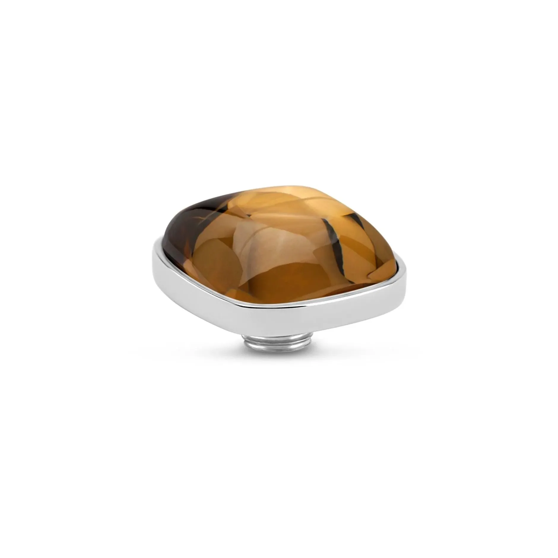 Online Melano Jewelry Melano Vivid Bulb Square Steentje |
