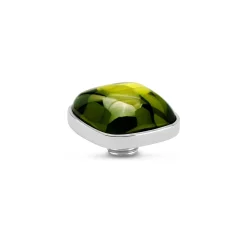 Online Melano Jewelry Melano Vivid Bulb Square Steentje |