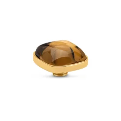 Online Melano Jewelry Melano Vivid Bulb Square Steentje |