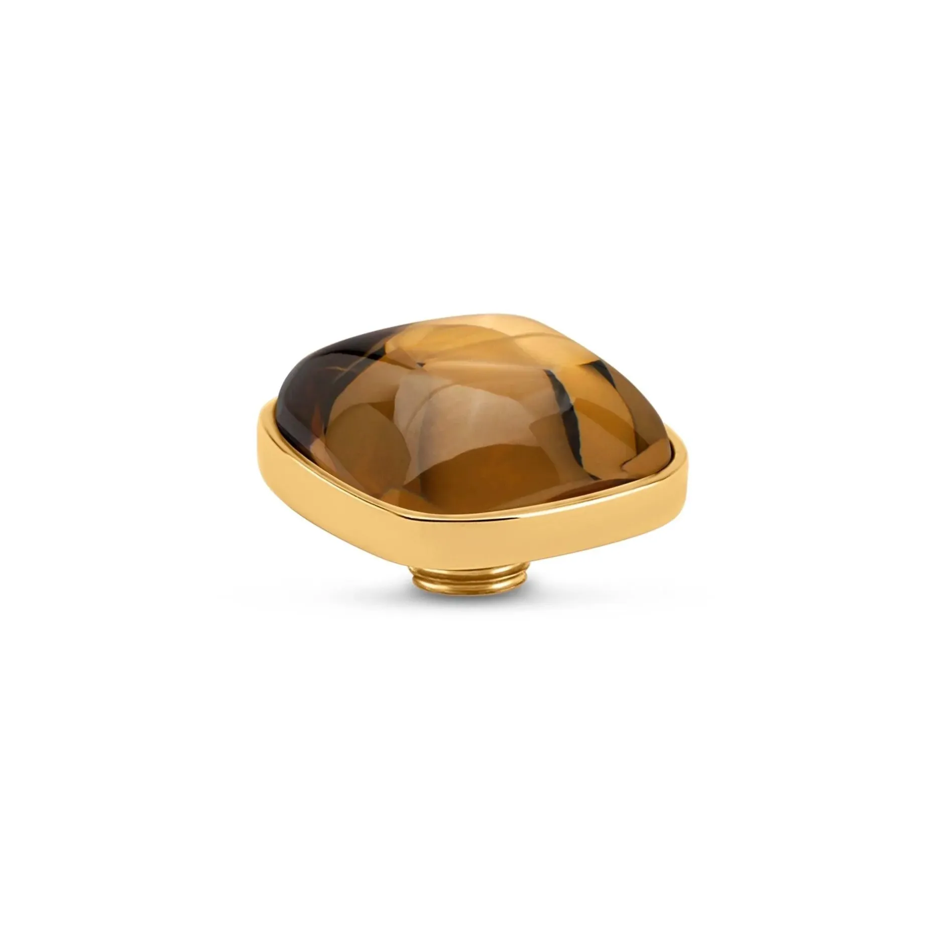 Online Melano Jewelry Melano Vivid Bulb Square Steentje |