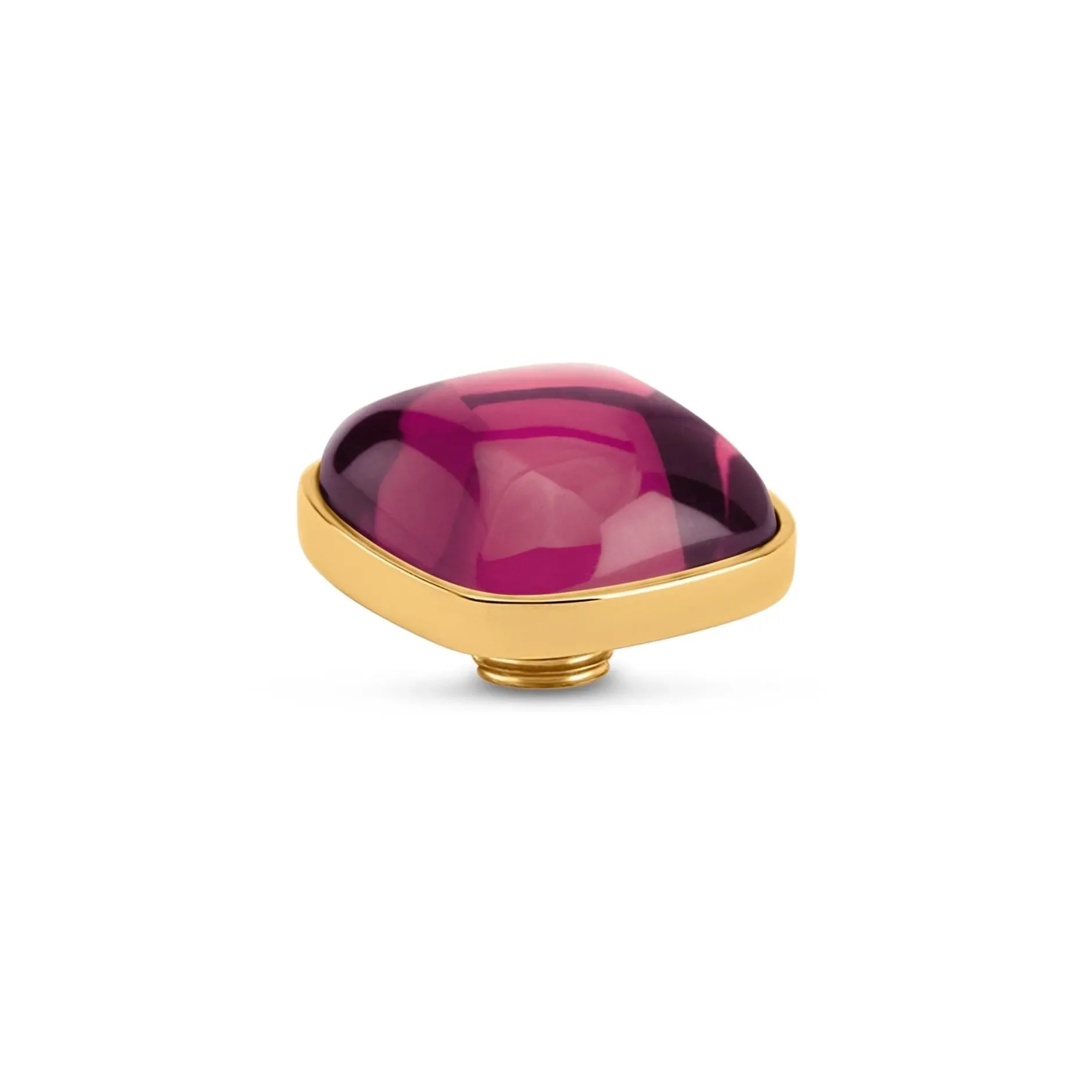 Online Melano Jewelry Melano Vivid Bulb Square Steentje |