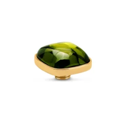 Online Melano Jewelry Melano Vivid Bulb Square Steentje |