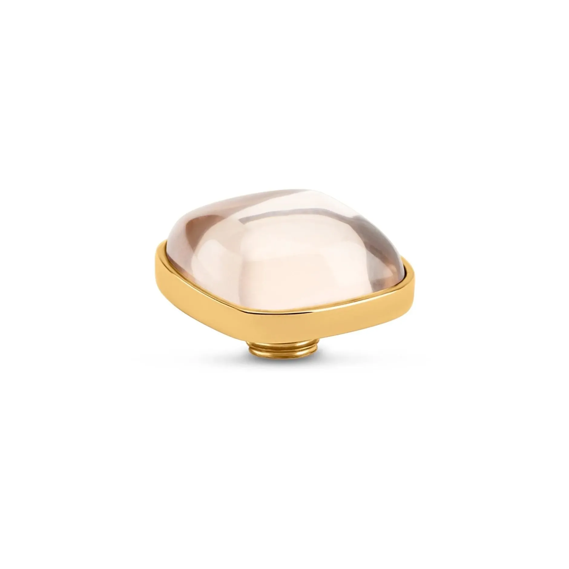 Online Melano Jewelry Melano Vivid Bulb Square Steentje |