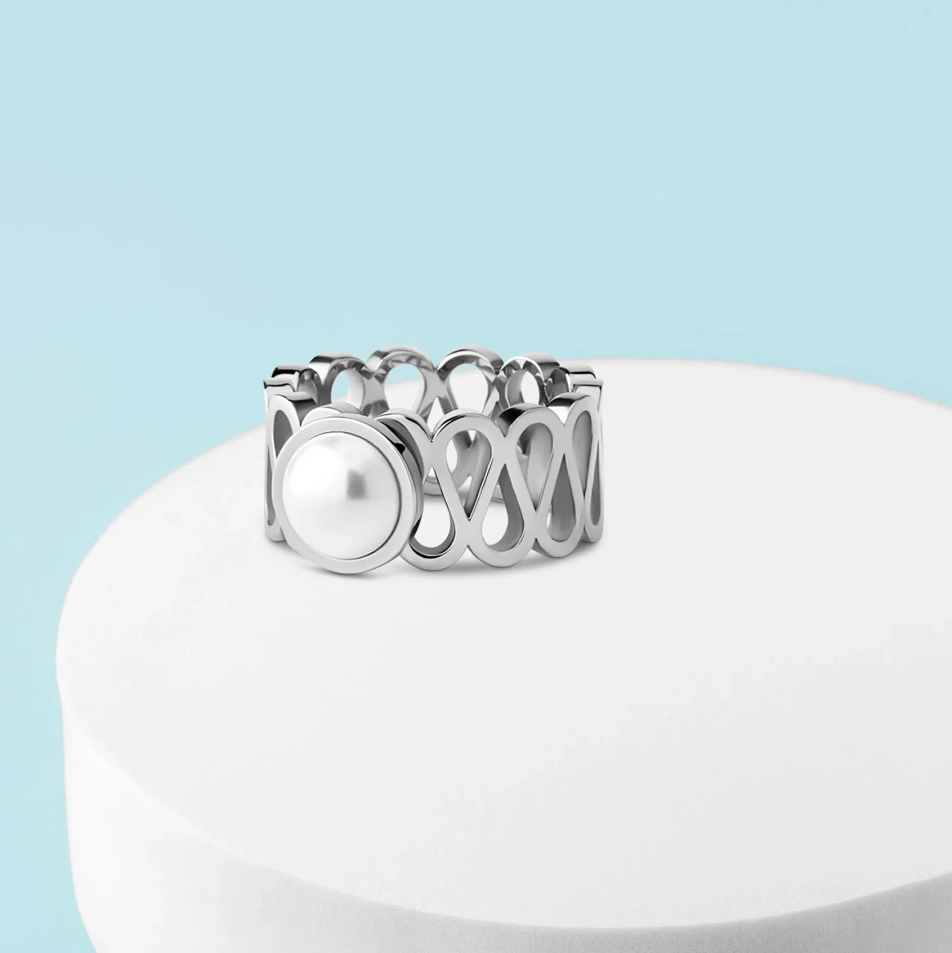 Fashion Melano Jewelry Melano Vivid Collar Glam Ring Set