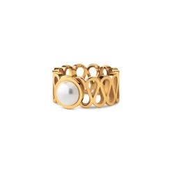 Fashion Melano Jewelry Melano Vivid Collar Glam Ring Set