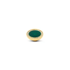Clearance Melano Jewelry Melano Vivid Engraved Resin CZ Steentje