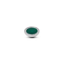 Clearance Melano Jewelry Melano Vivid Engraved Resin CZ Steentje