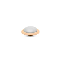 Clearance Melano Jewelry Melano Vivid Frosted Round Steentje