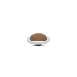 Clearance Melano Jewelry Melano Vivid Frosted Round Steentje
