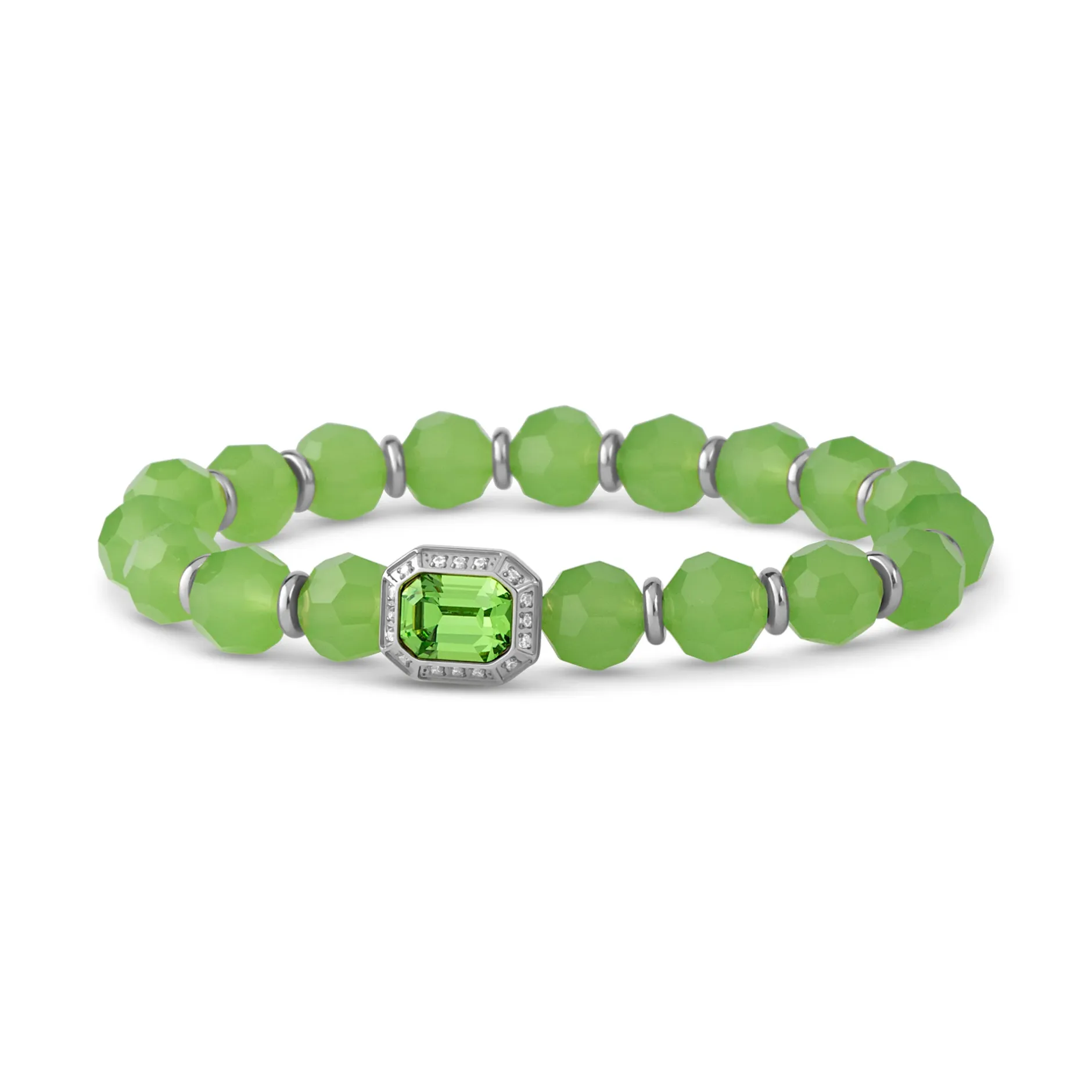 Online Melano Jewelry Melano Vivid Green Garden Armband Set