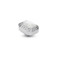 Outlet Melano Jewelry Melano Vivid Pearl Emerald Steentje