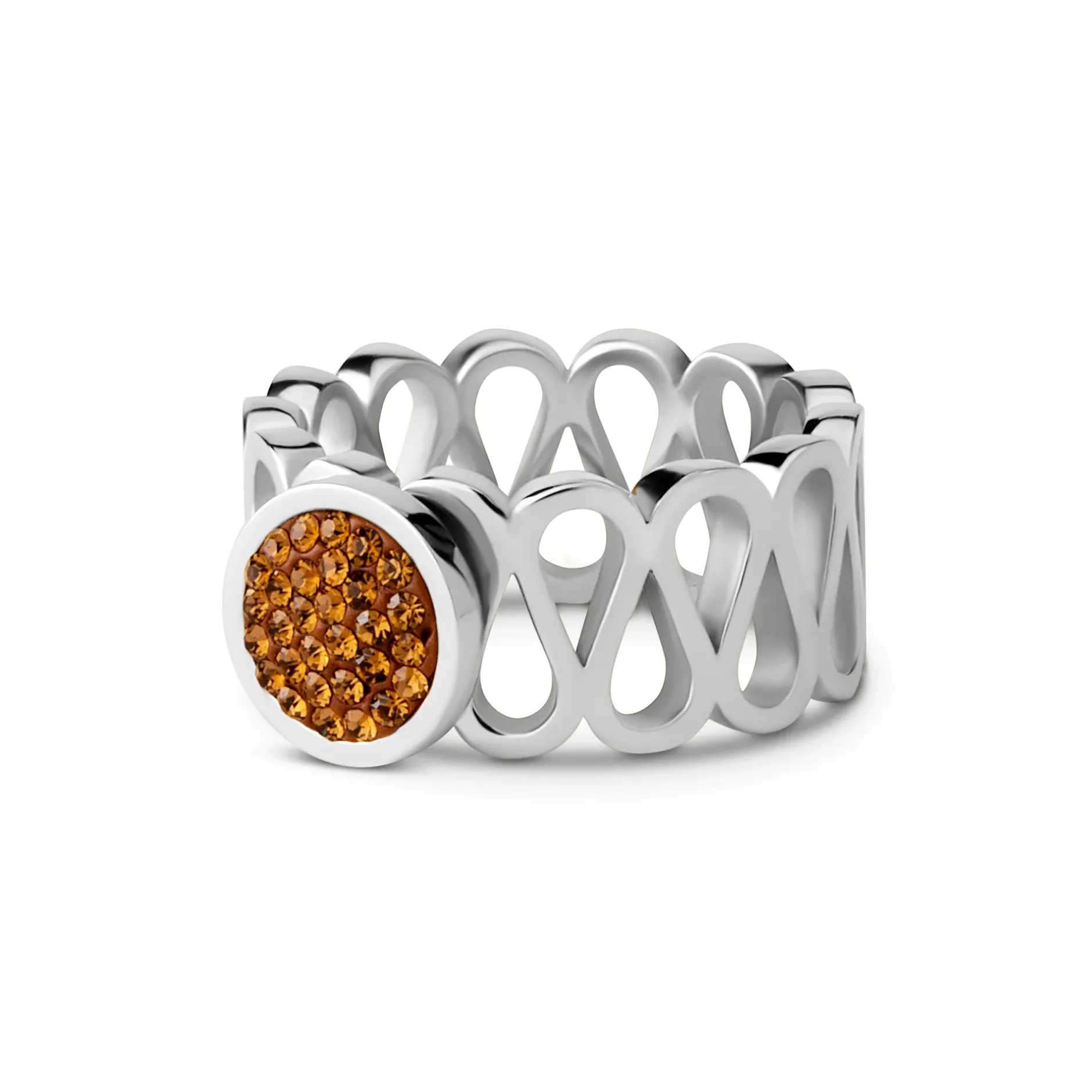 New Melano Jewelry Melano Vivid Pumpkin Spice Ring Set