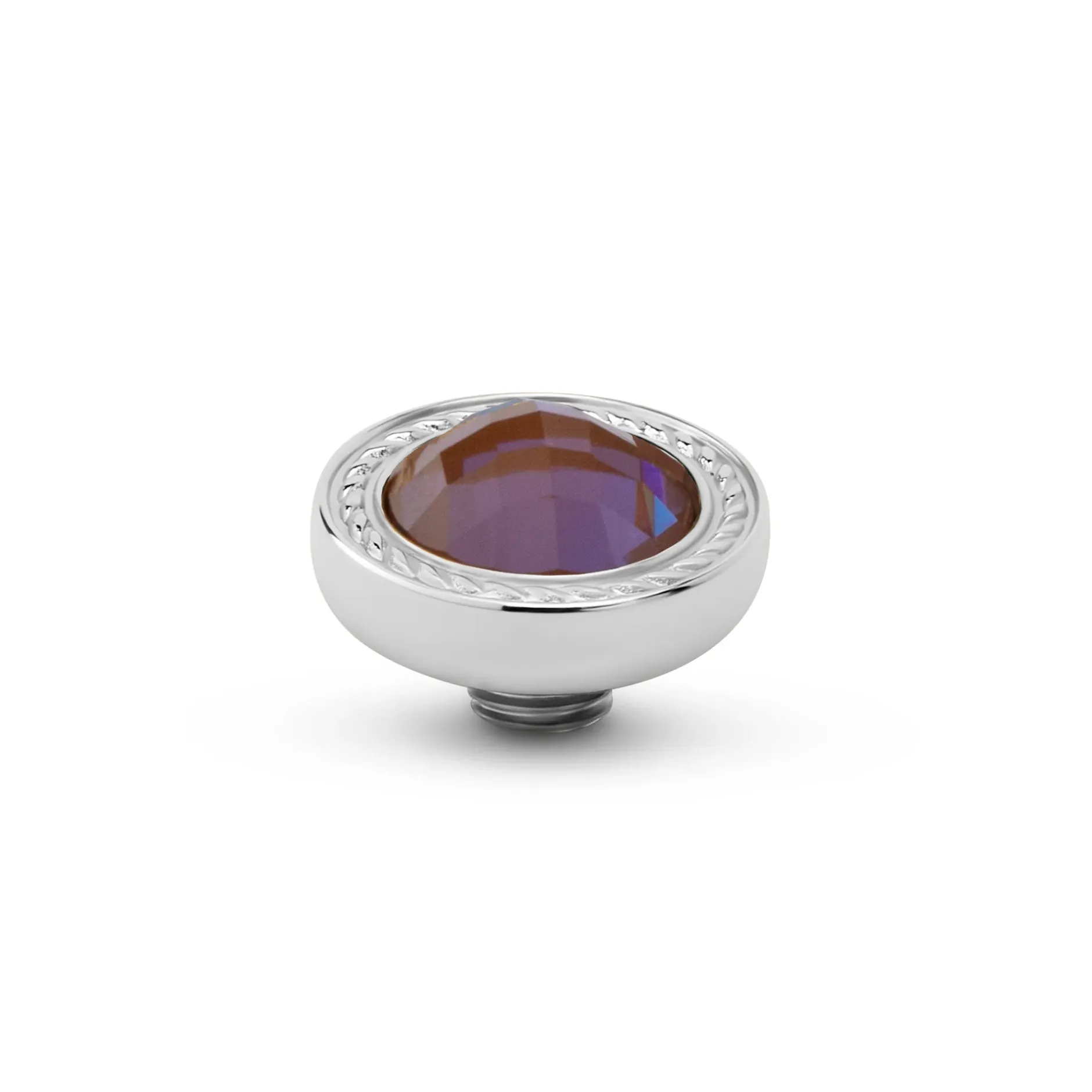 Clearance Melano Jewelry Melano Vivid Round Swirl Steentje