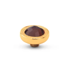 Clearance Melano Jewelry Melano Vivid Round Swirl Steentje
