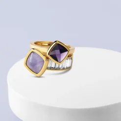 New Melano Jewelry Melano Vivid Season's Whisper Ringen Set