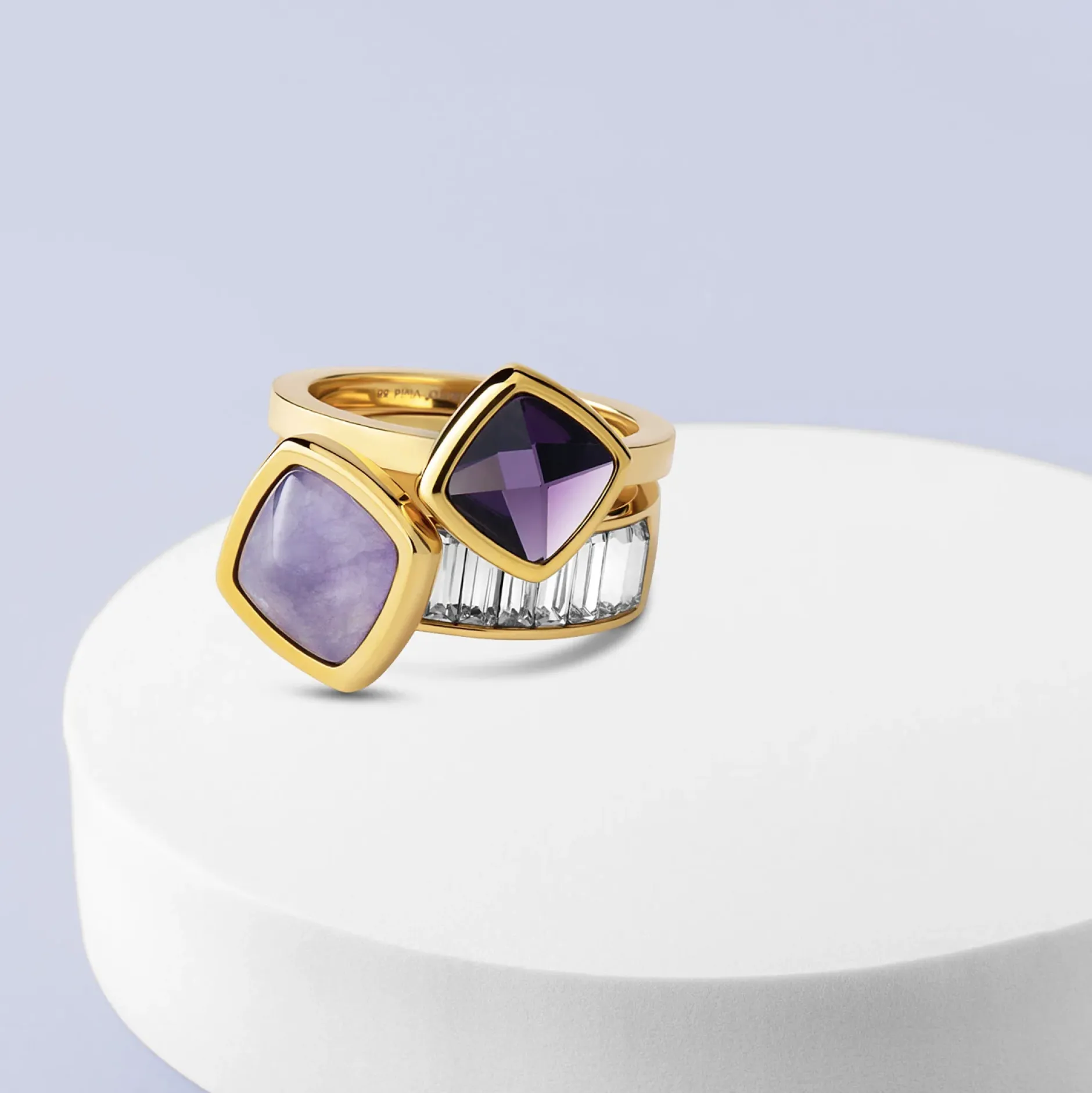 New Melano Jewelry Melano Vivid Season's Whisper Ringen Set