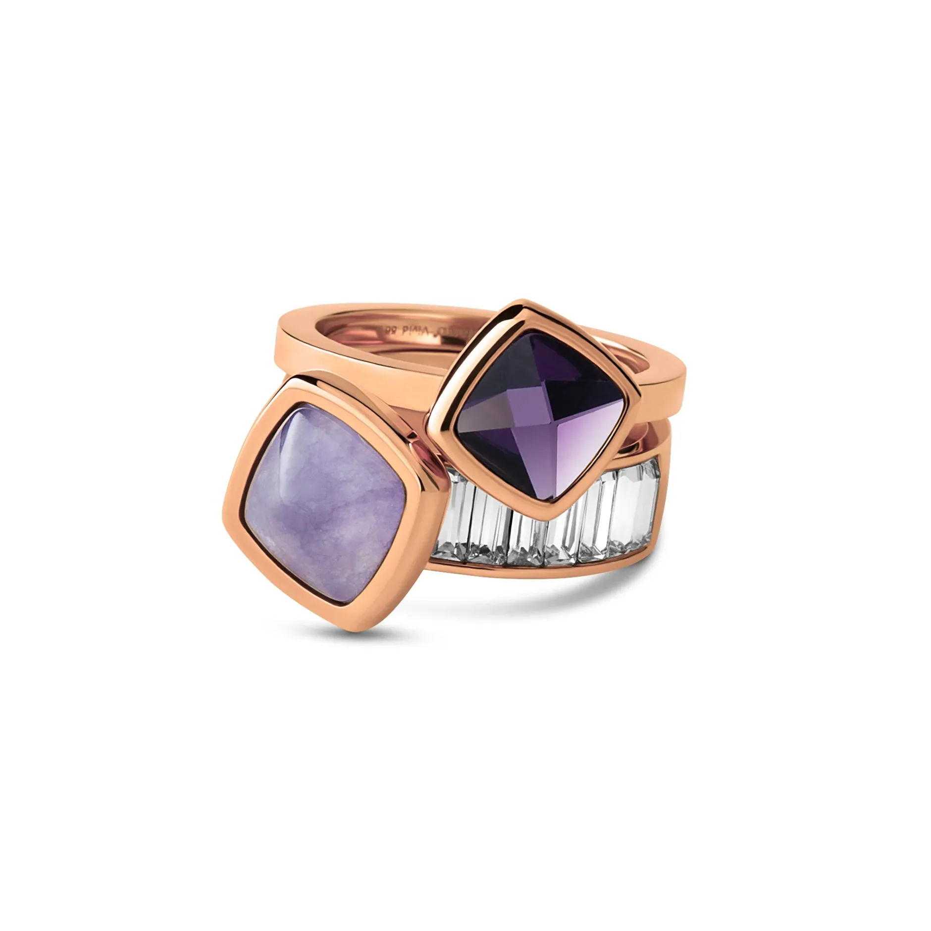 New Melano Jewelry Melano Vivid Season's Whisper Ringen Set