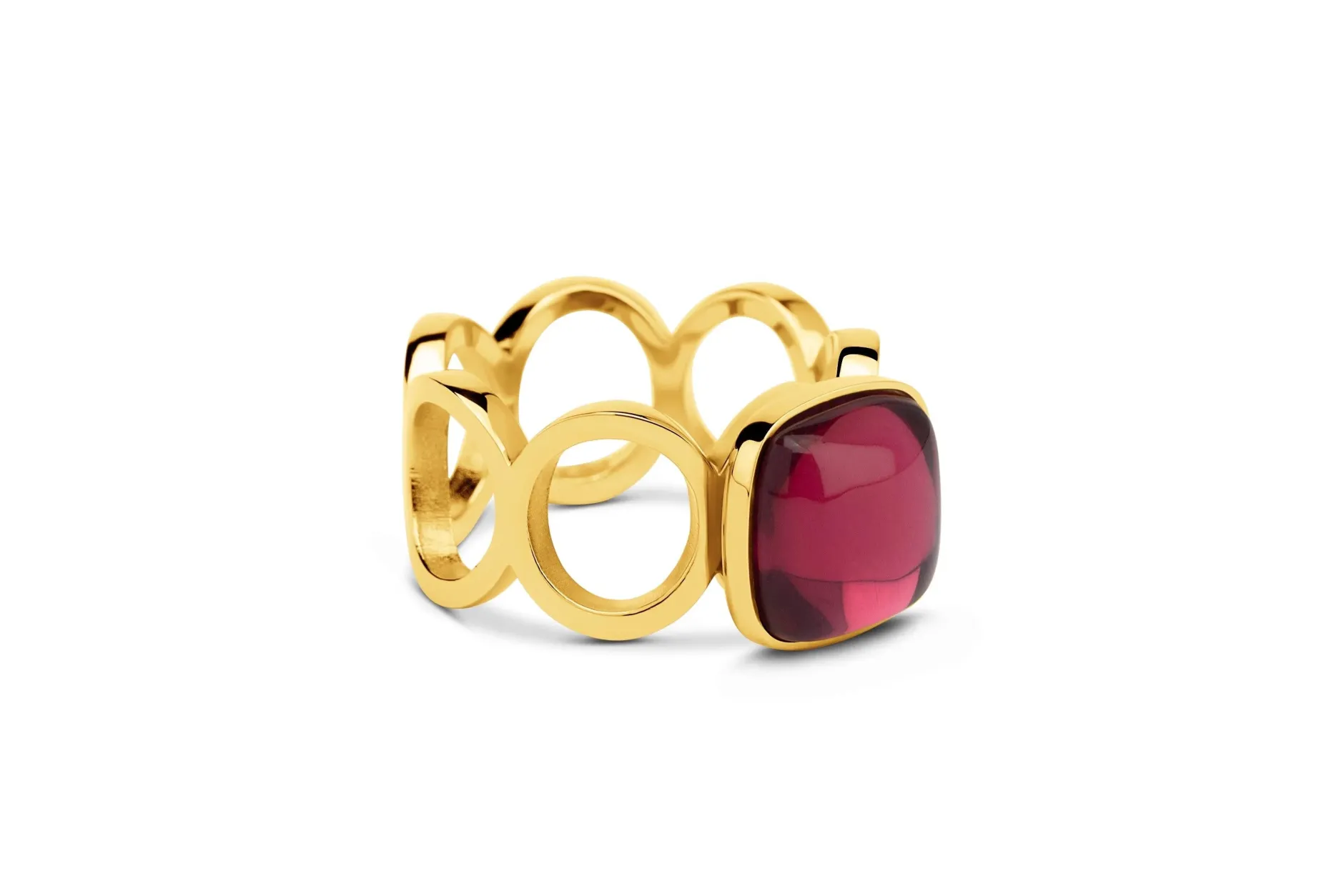 Fashion Melano Jewelry Melano Vivid Very Berry Ring Set |