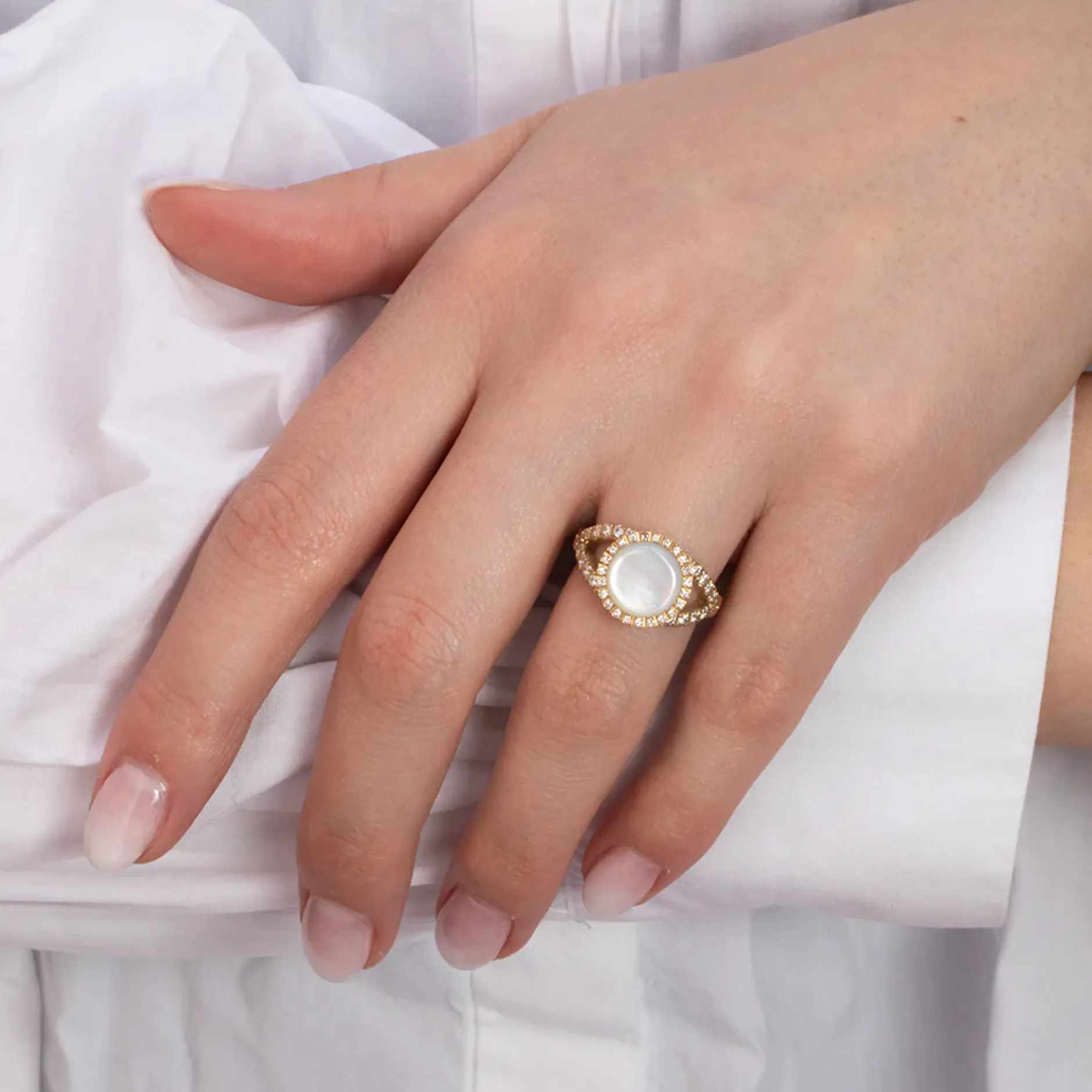 Online Melano Jewelry Melano Vivid Vienne CZ Ring